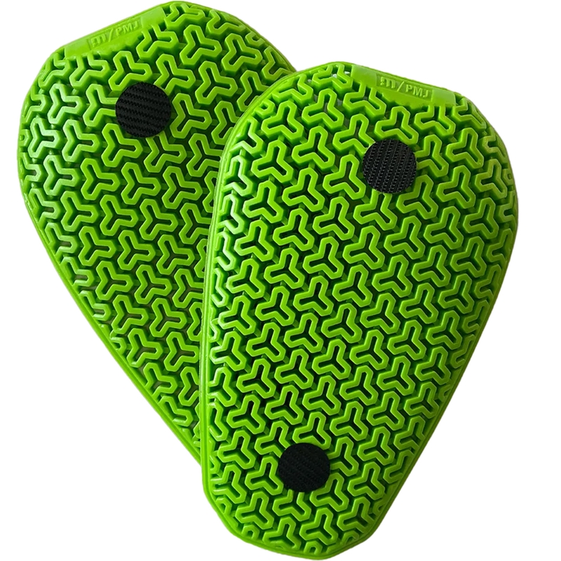 Protezioni per ginocchia da moto PMJ B-SOFT Unisex verde Saldi
