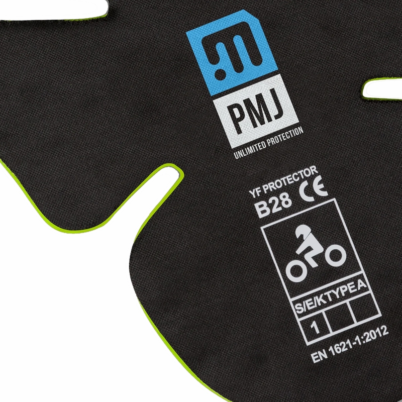 Protezioni per spalle e gomiti da moto PMJ EXA PRO verdi Saldi