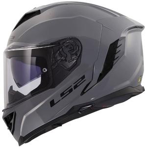 Casco integrale da moto LS2 FF818 Storm III Solid grigio lucido