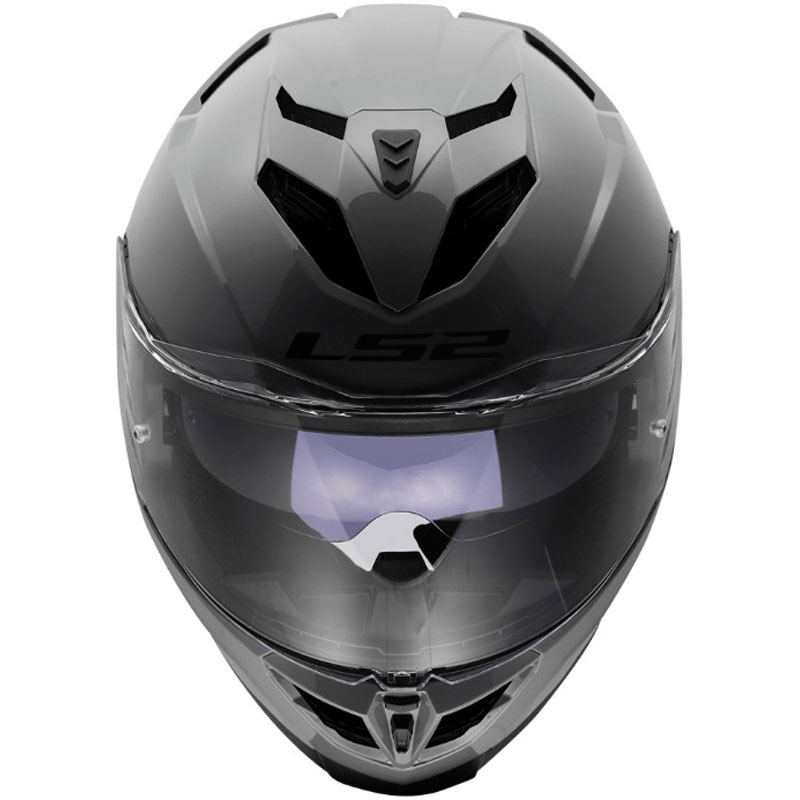 Casco integrale da moto LS2 FF818 Storm III Solid grigio lucido