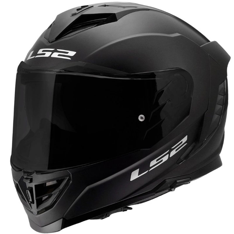 Casco integrale da moto LS2 FF818 Storm III Solid nero opaco