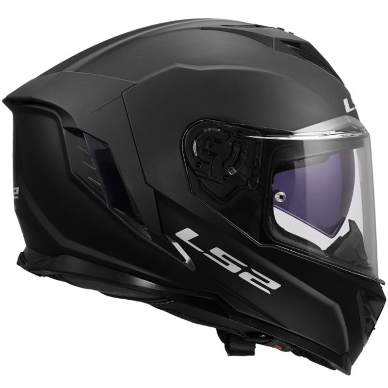 Casco integrale da moto LS2 FF818 Storm III Solid nero opaco