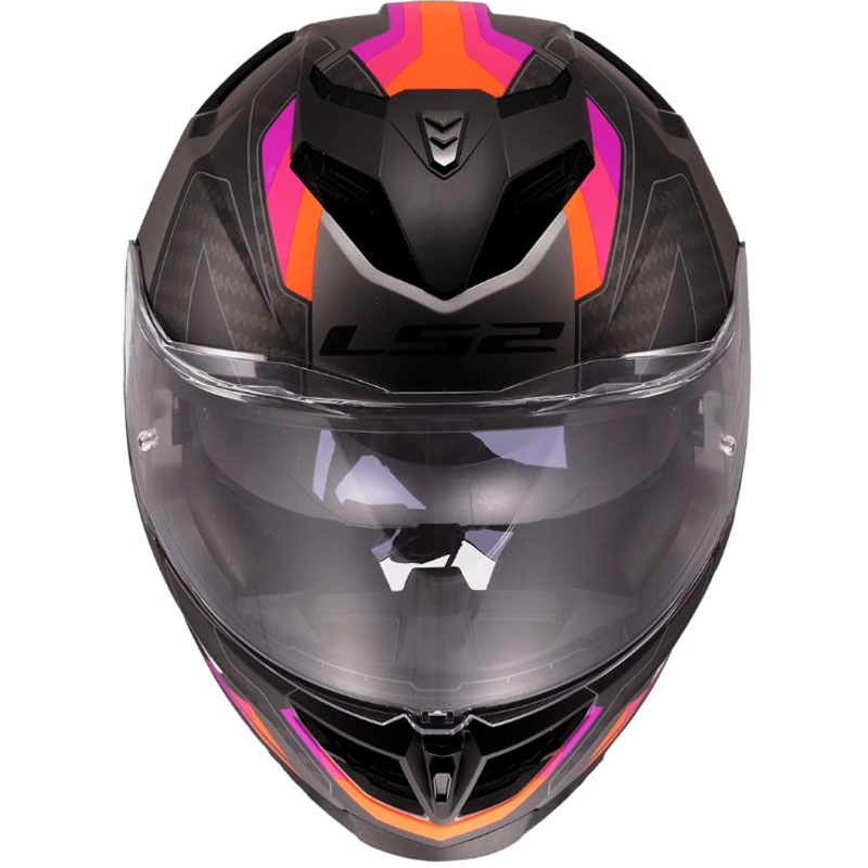 Casco integrale da moto LS2 FF818 Storm III Sports grigio-viola opaco