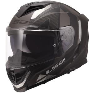 Casco integrale da moto LS2 FF818 Storm III Sports nero opaco-grigio