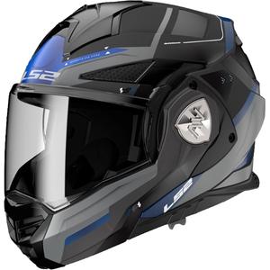 Casco moto modulare LS2 FF901 Advant X Spectrum nero-blu-titanio