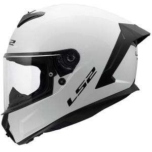 Casco integrale da moto LS2 FF820 Rapid III Solid bianco lucido