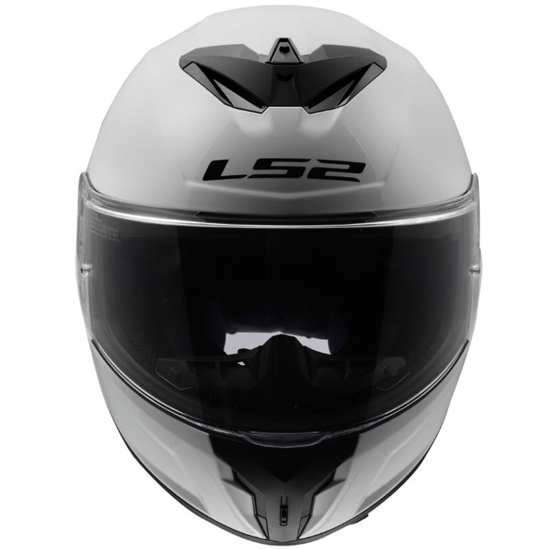 Casco integrale da moto LS2 FF820 Rapid III Solid bianco lucido