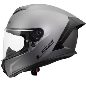 Casco integrale da moto LS2 FF820 Rapid III Solid titanio opaco