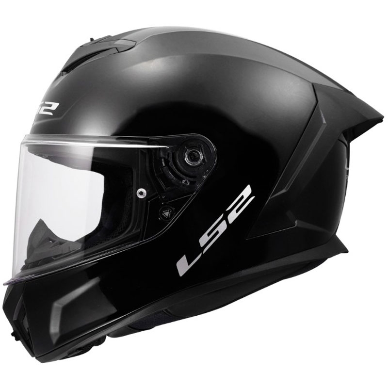 Casco integrale da moto LS2 FF820 Rapid III Solid nero lucido