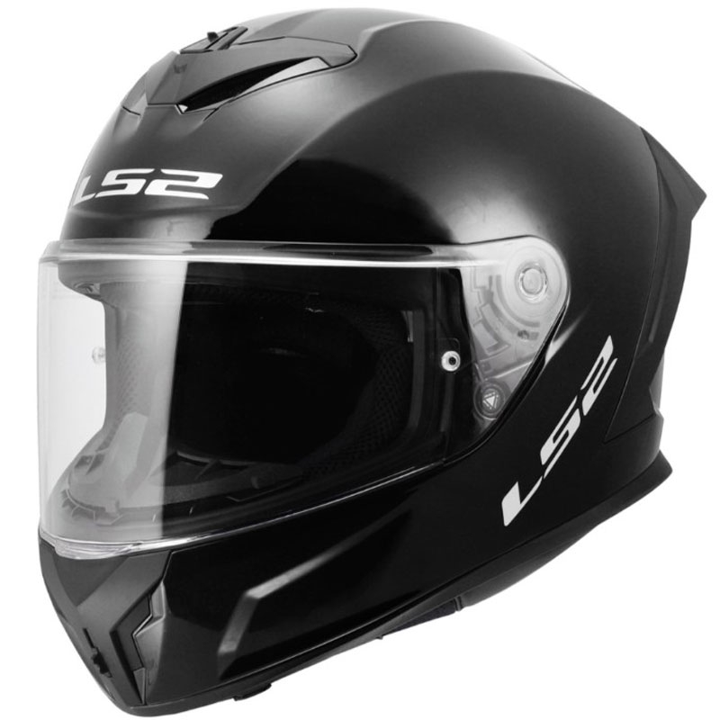 Casco integrale da moto LS2 FF820 Rapid III Solid nero lucido