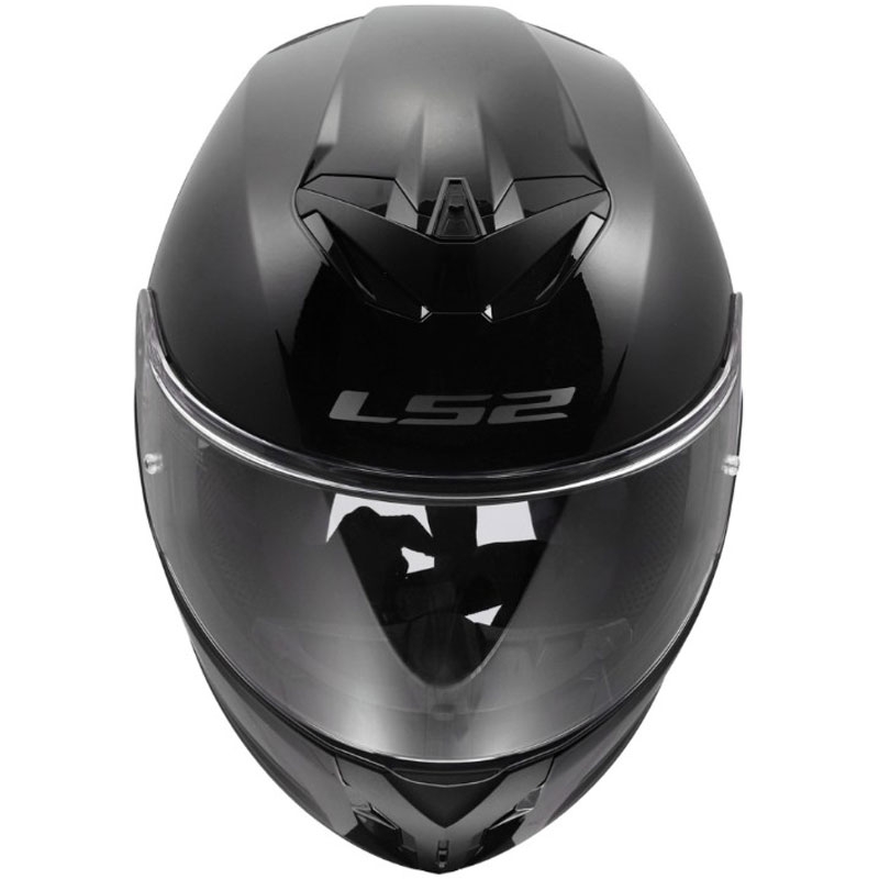 Casco integrale da moto LS2 FF820 Rapid III Solid nero lucido