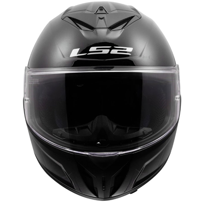Casco integrale da moto LS2 FF820 Rapid III Solid nero lucido