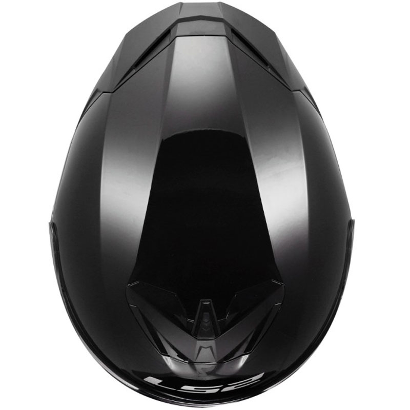 Casco integrale da moto LS2 FF820 Rapid III Solid nero lucido