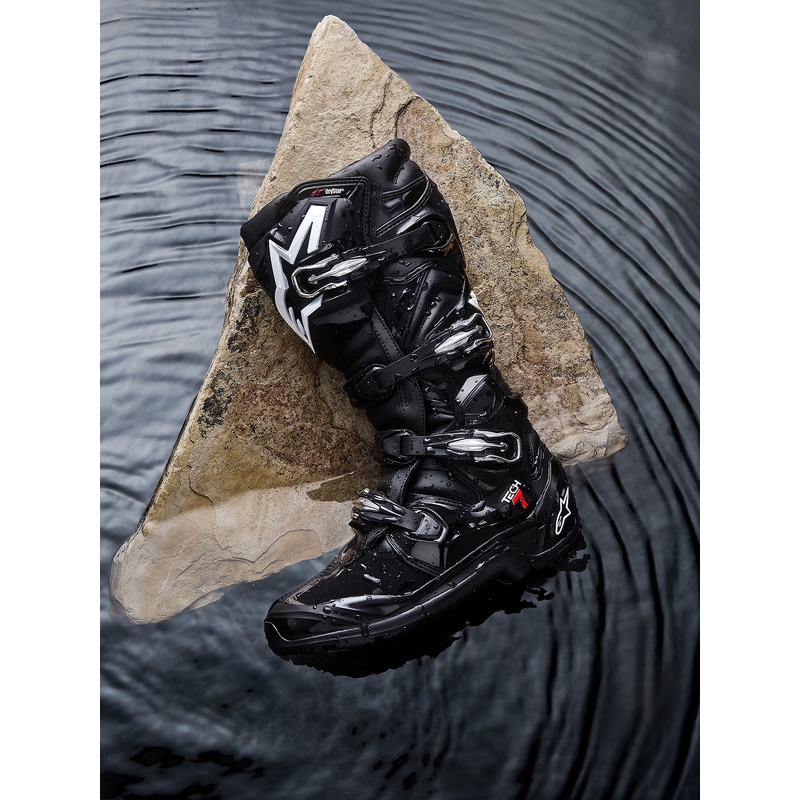Stivali da moto Alpinestars Tech 7 Enduro Drystar neri