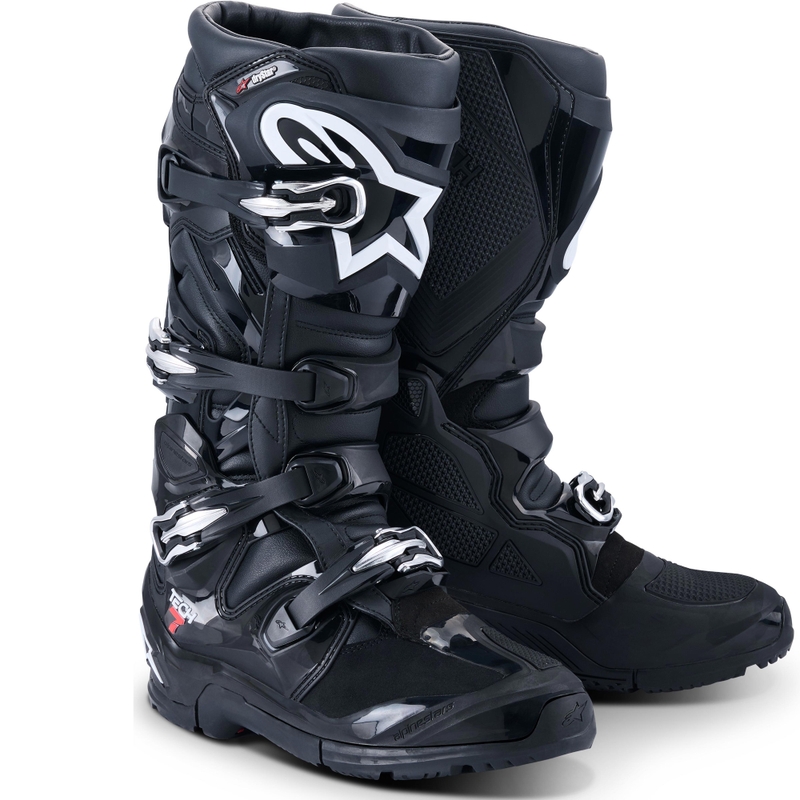 Stivali da moto Alpinestars Tech 7 Enduro Drystar neri