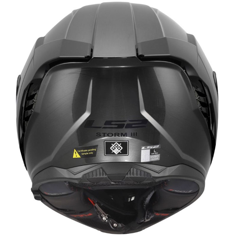 Casco integrale da moto LS2 FF818 Storm III Jeans titanio