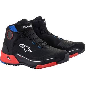 Alpinestars CR-X Drystar Honda Collection Stivali da moto nero-rosso-blu