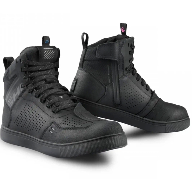 Stivali da moto da donna Shima Rebel 2.0 WP neri