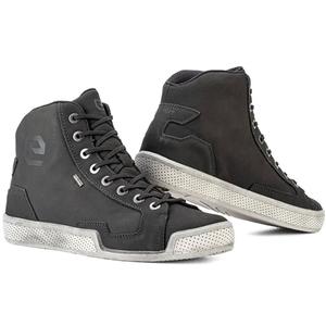 Stivali da moto Eleveit ANTIBES WP FULL LEATHER grigio scuro