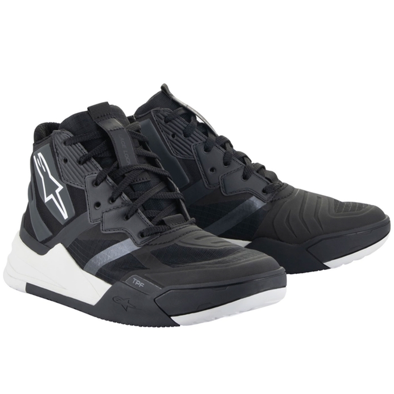 Stivali da moto Alpinestars Speedflight bianchi e neri