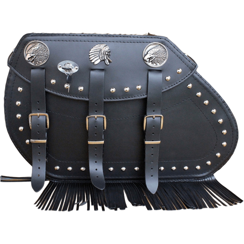 Borse in pelle per moto RSA S771 nere