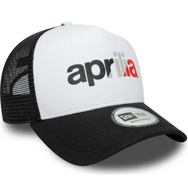 Cappellino Aprilia 9forty Be A Racer con logo nero-bianco