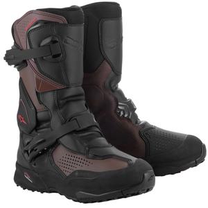 Stivali da moto Alpinestars XT-8 GORE-TEX neri e marroni