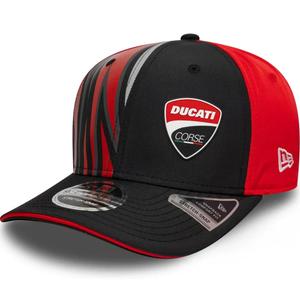Cappellino Ducati Corse 9SEVENTY con logo rosso-nero