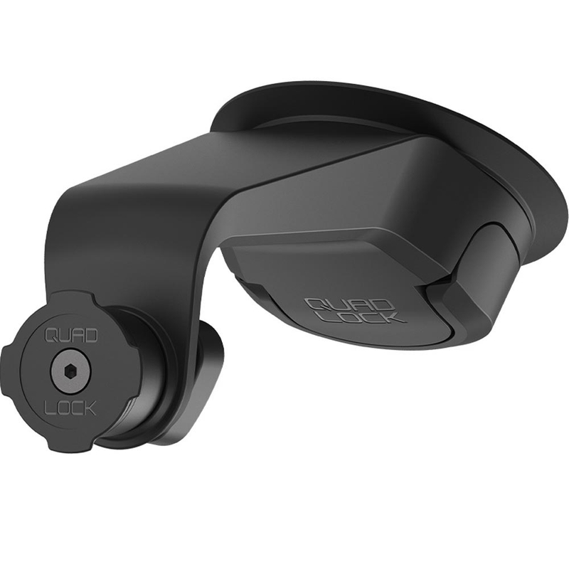Base a ventosa Quad Lock® per parabrezza/cruscotto, nera