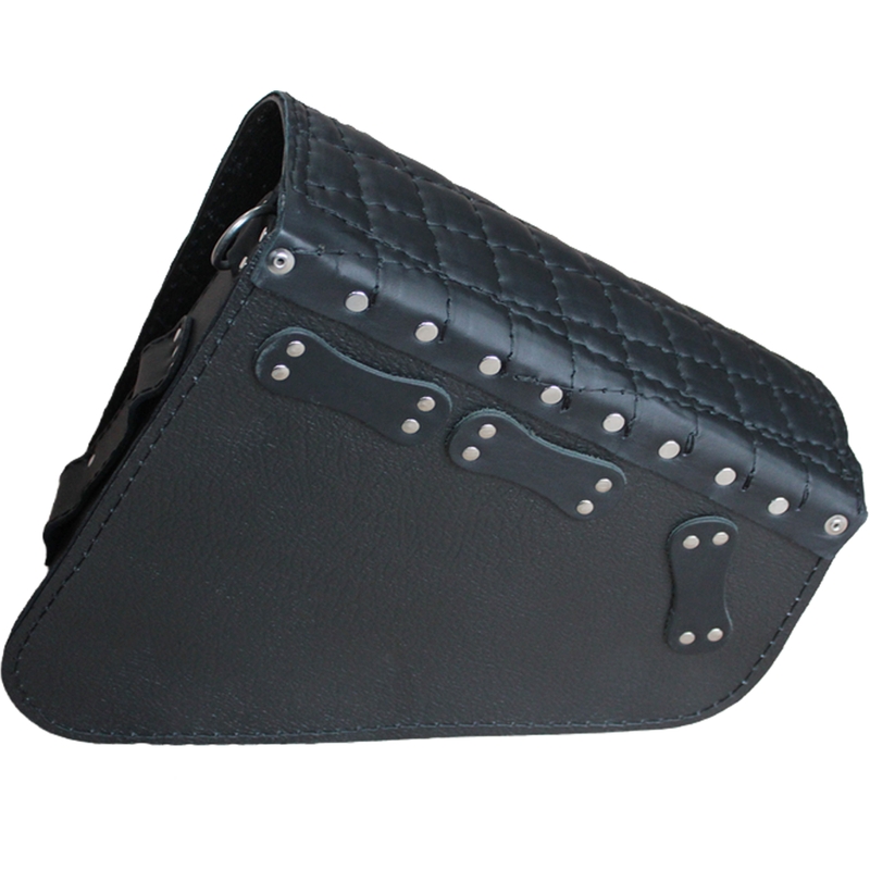 Borsa da moto in pelle RSA S571 nera