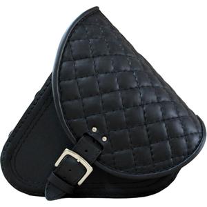Borsa da moto in pelle RSA S592 HD Softtail nera