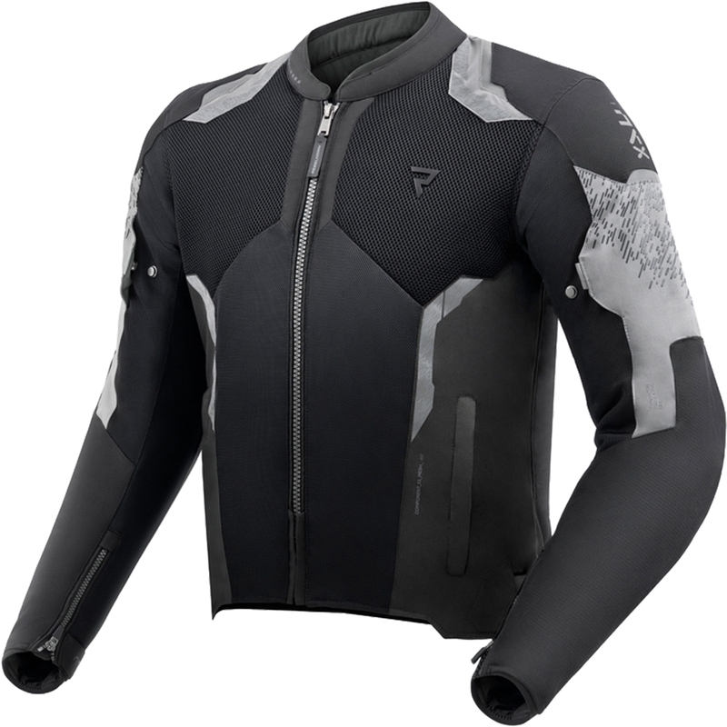 Giacca da moto Rebelhorn Jax nera e grigia