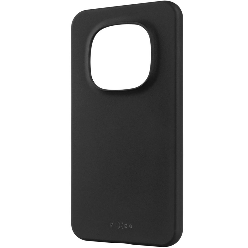 Cover posteriore in gomma FIXED Story per Xiaomi Redmi Note 15 Pro 5G nera