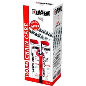Kit di pulizia e lubrificazione della catena Ipone Road Chain Care