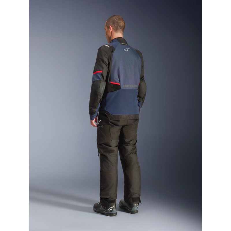 Giacca da moto Alpinestars Andes V4 Drystar Blu scuro-Blu-Nero