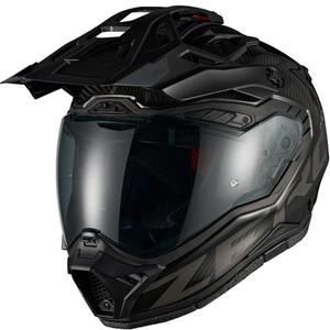 Casco da moto enduro Nexx X.Rally Zero PRO Carbon nero