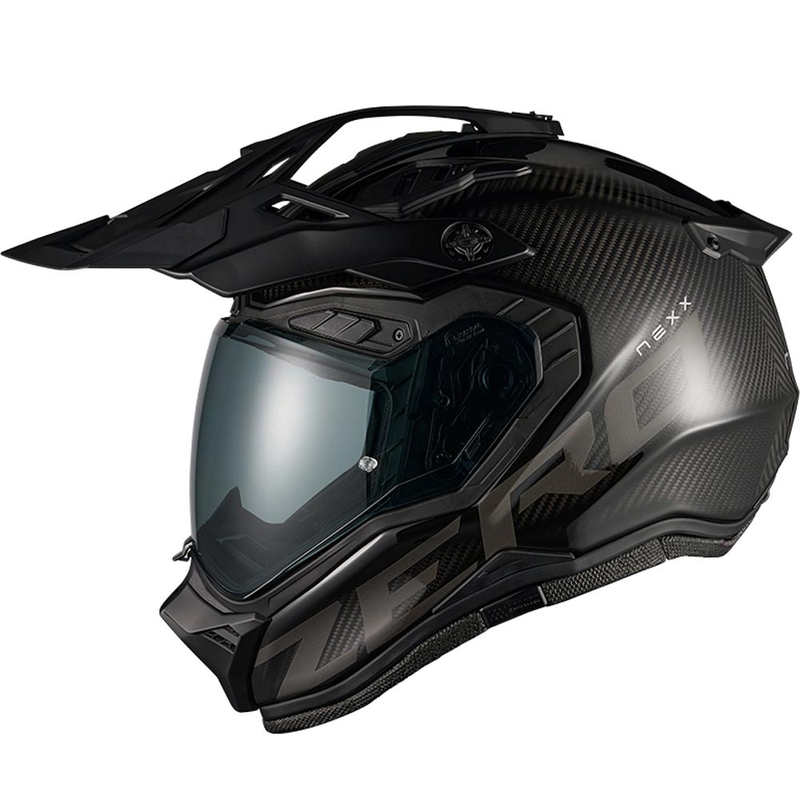 Casco da moto enduro Nexx X.Rally Zero PRO Carbon nero
