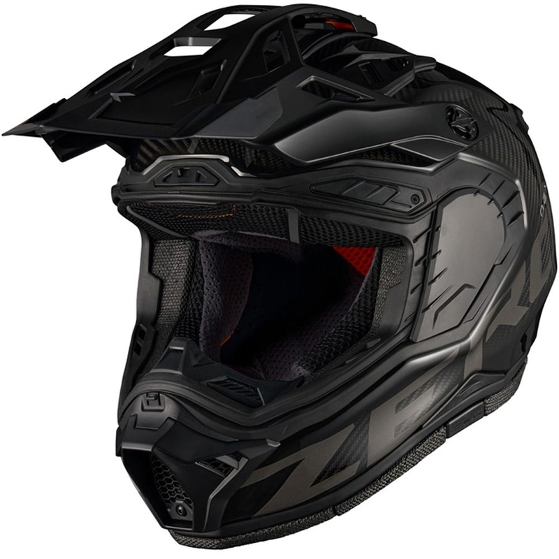 Casco da moto enduro Nexx X.Rally Zero PRO Carbon nero