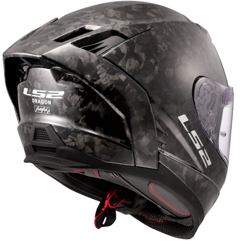 Casco integrale da moto LS2 FF807 Dragon Forged Carbon