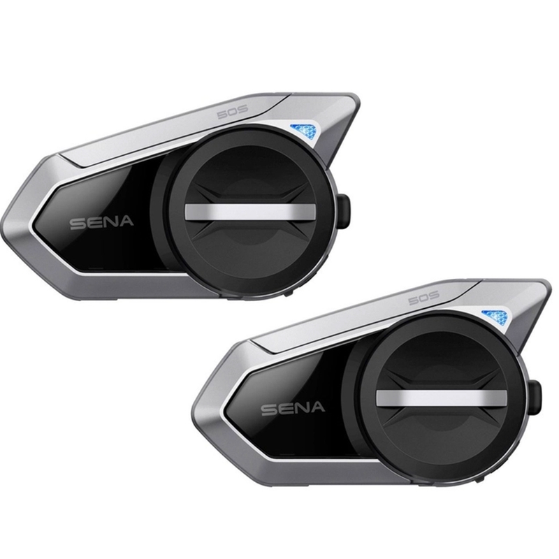 Set di 2 cuffie vivavoce interfono Bluetooth SENA 50S