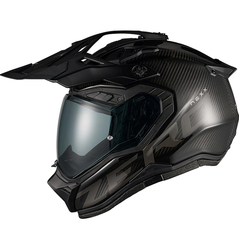 Casco da moto enduro Nexx X.Rally Zero PRO nero