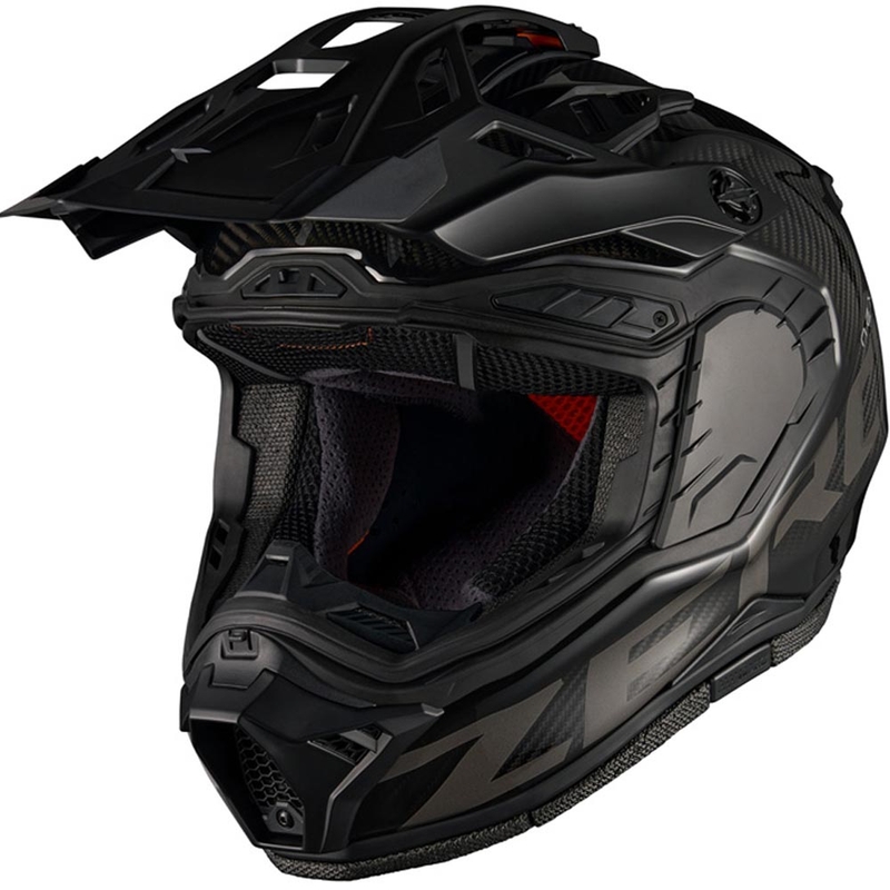 Casco da moto enduro Nexx X.Rally Zero PRO nero