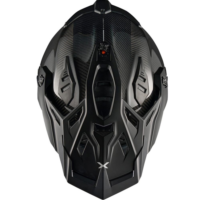 Casco da moto enduro Nexx X.Rally Zero PRO nero