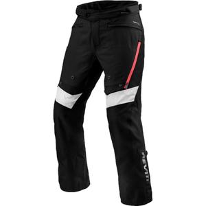 Pantaloni moto Revit Horizon 3 H2O nero/rosso