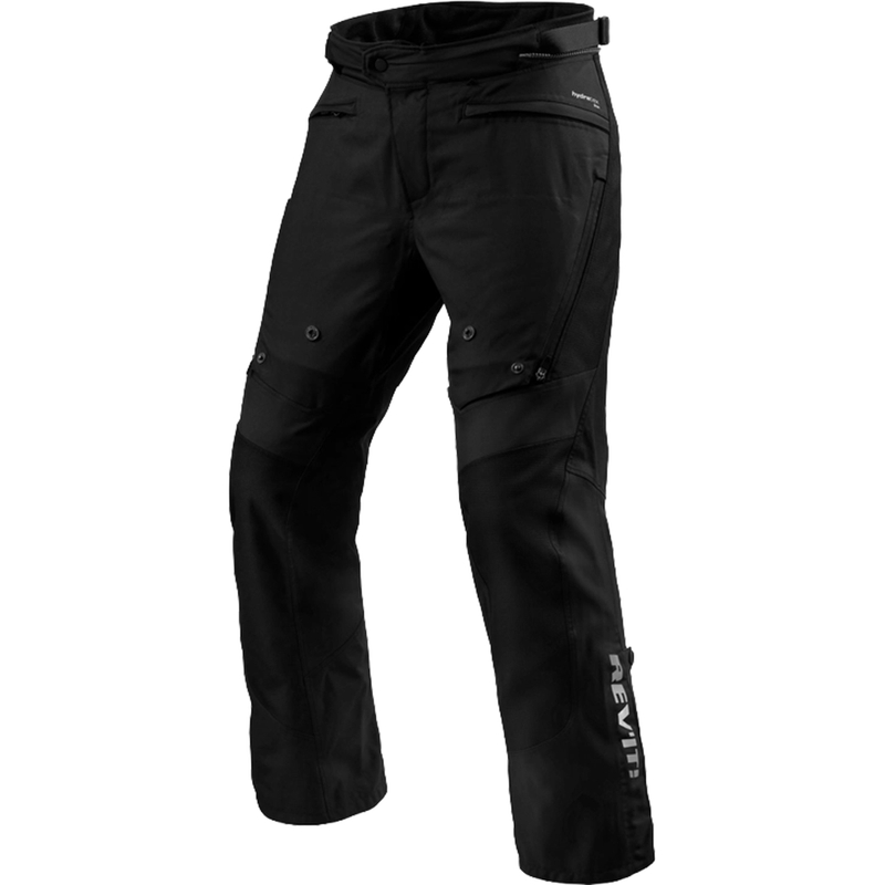 Pantaloni moto Revit Horizon 3 H2O nero esteso