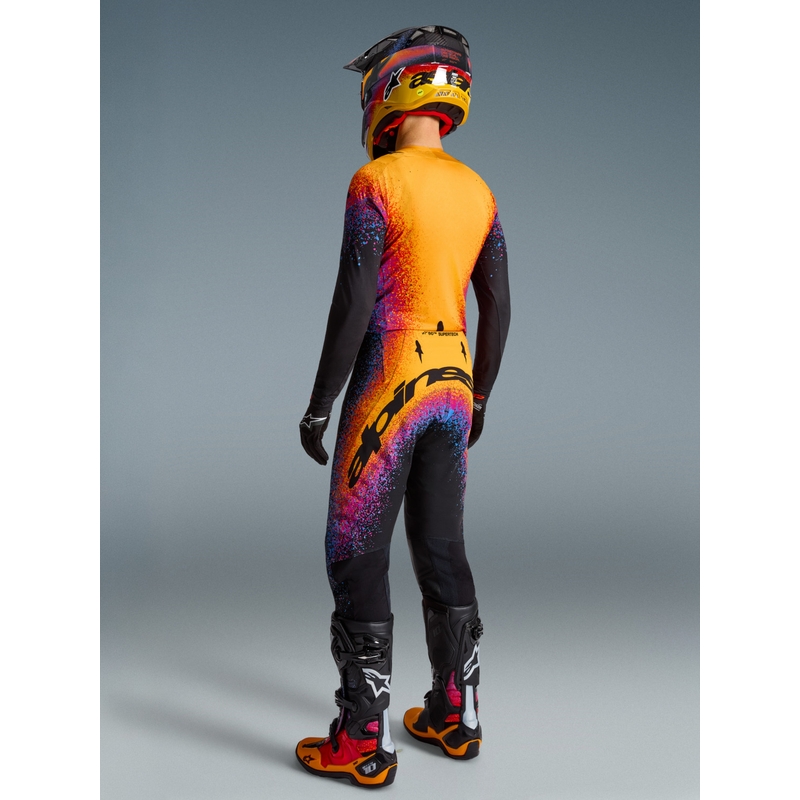 Pantaloni da motocross Alpinestars Supertech Limited Edition Black Hole - Neri