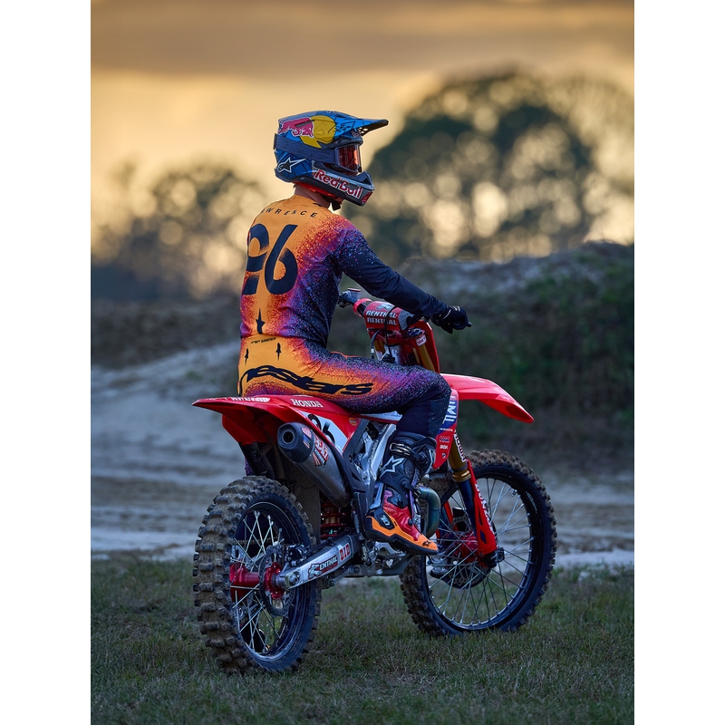 Casco da motocross Alpinestars Supertech S-M10 edizione limitata Black Hole di colore nero