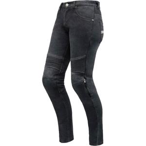 Jeans cropped Street Racer Spike II da donna neri