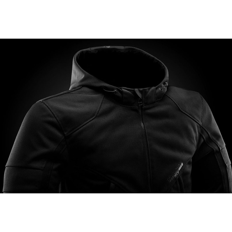 Giacca da motociclista Furygan Evald Vented nera