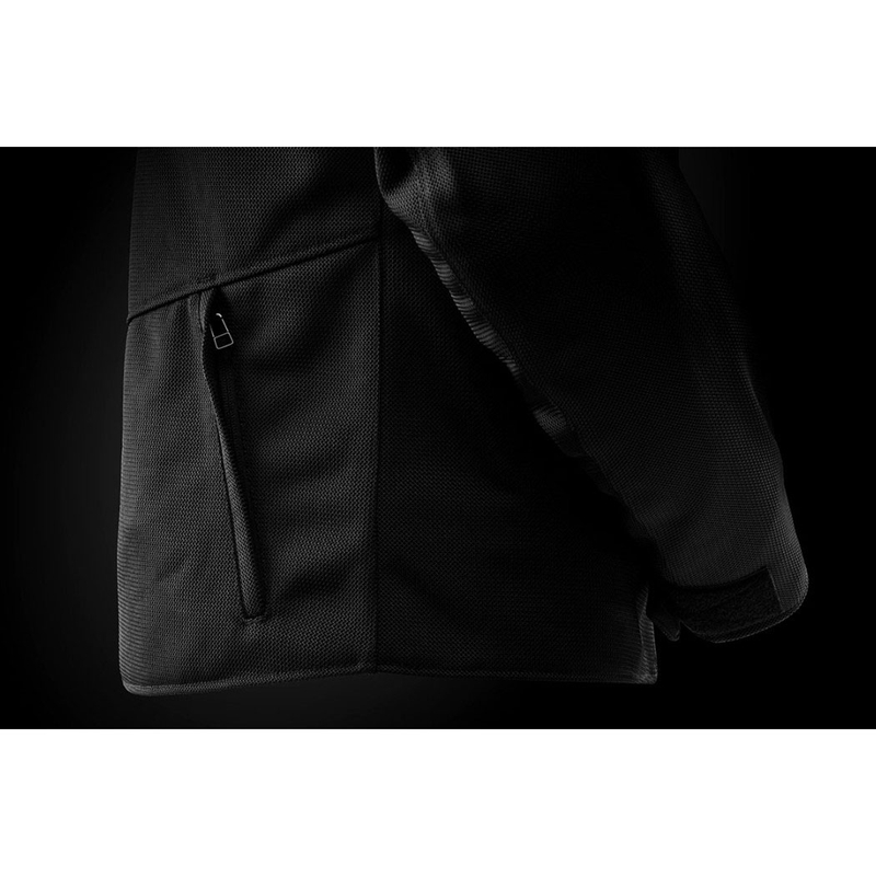 Giacca da motociclista Furygan Evald Vented nera